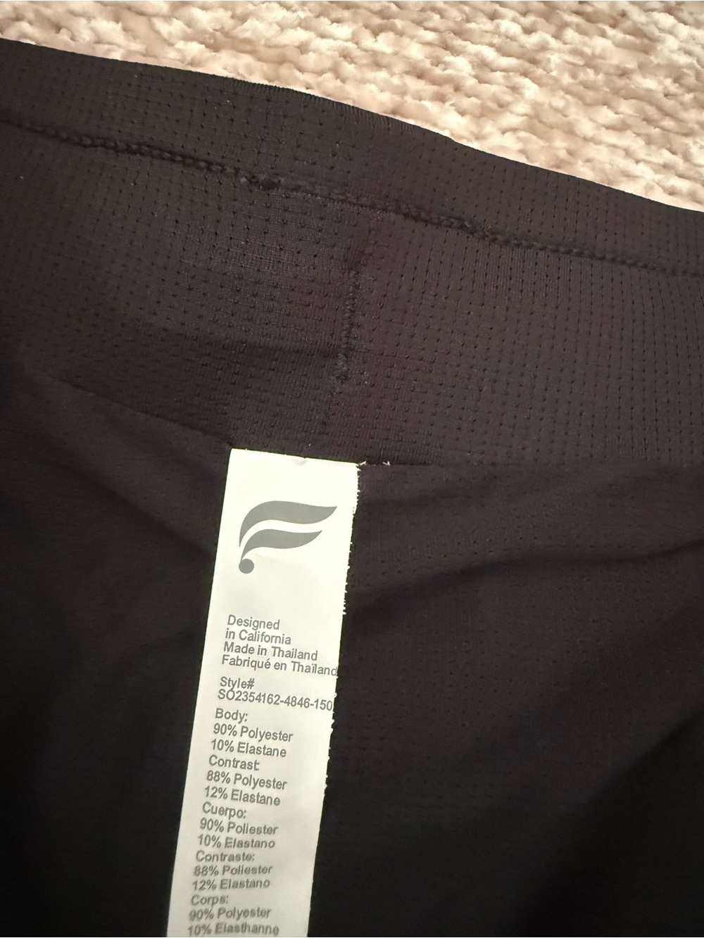 Fabletics Fundamental Shorts Unlined Men's XL Athletic Navy Blue Gym - Picture 5 of 5